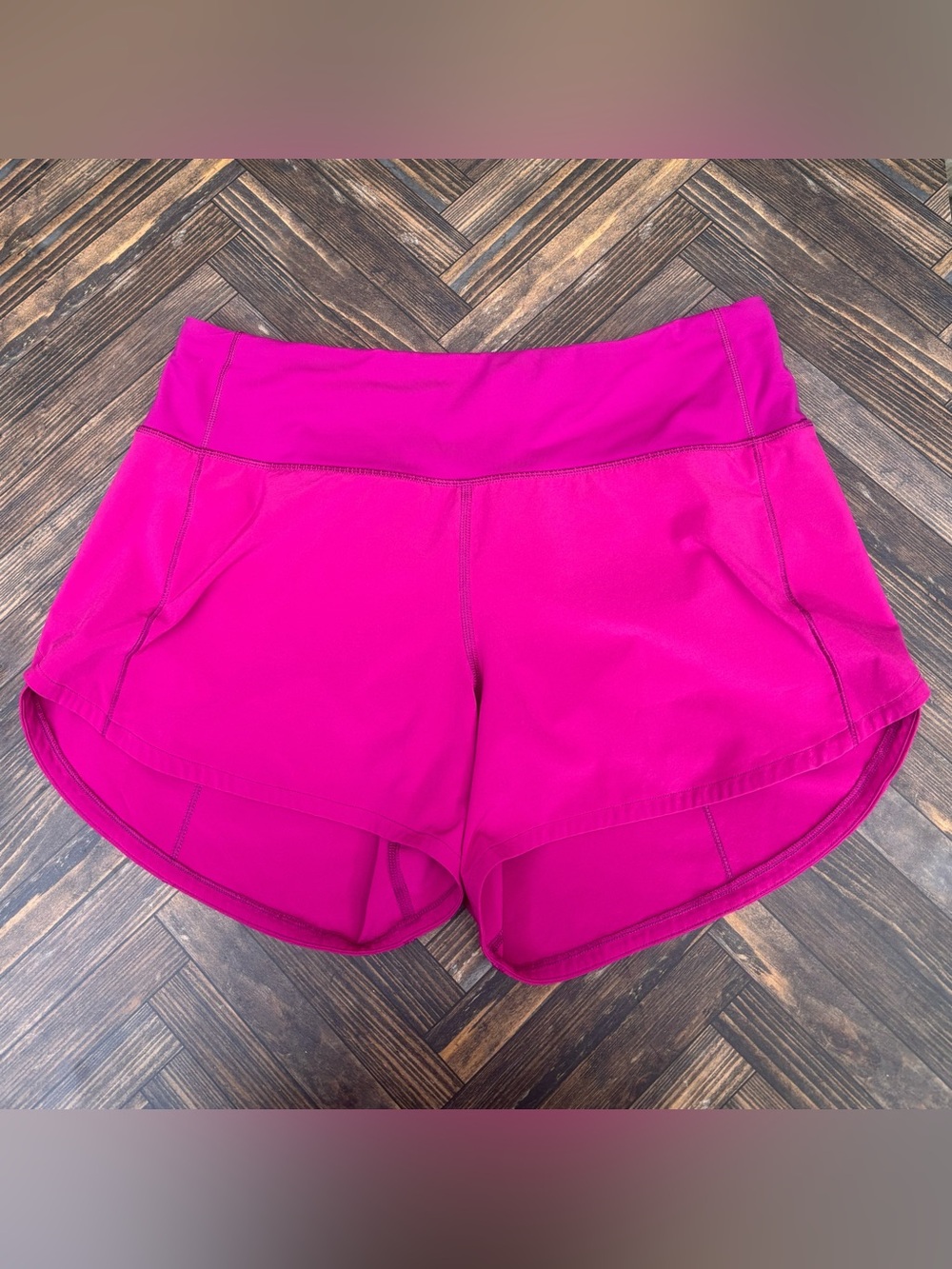 Lululemon Speed Up Shorts 4" In Ripened Raspberry Size 6 - Picture 2 of 7
